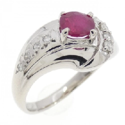 Nhẫn Ruby PT850 0.59CT