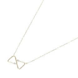 K18YG/PT Dây chuyền kim cương - Hàng hiệu Authentic 860624