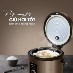 Nồi cơm điện KALITE KRC8018 lòng gốm Ceramic chống dính chống xước 598211