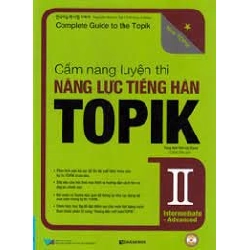 Cẩm Nang Luyện Thi Năng Lực Tiếng Hàn TOPIK II Intermediate - Advanced (Tặng Kèm QR) 2020 - Trung Tâm Hàn Ngữ Seoul New 100% HCM.PO