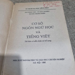 Cơ sở ngôn ngữ hoc và tiếng Việt _ xuất bản 1992. Hơn 320 trang 
 309314