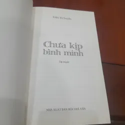 Triệu Từ Truyền - CHƯA KỊP BÌNH MINH (tập truyện) 739060