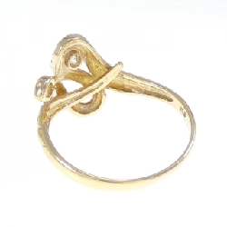 Nhẫn kim cương K18YG hình rắn 0.10CT - Hàng hiệu Authentic 848095