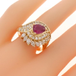 Nhẫn Ruby K18YG 0.89CT - Hàng hiệu Chính hãng 847750