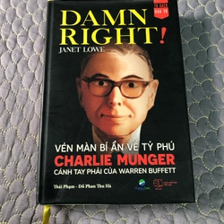 SÁCH DAMN RIGHT - CHARLIE MUNGER 460668