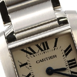 Cartier Tank Française SM W51008Q3 SS Quartz - Hàng hiệu Chính hãng 876639