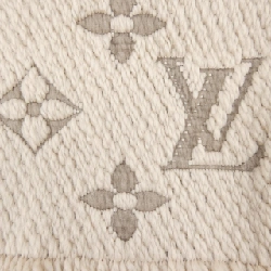 Louis Vuitton LOUIS VUITTON Écharpe Logomania M77373 Khăn quàng - Hàng hiệu Chính hãng 833162