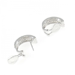 K18WG Bông tai/Khuyên tai kim cương 0.50CT - Hàng hiệu Chính hãng 868791