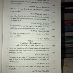 Thi hành hiến pháp năm 2013 - Thực trạng và những vấn đề đặt ra  754003