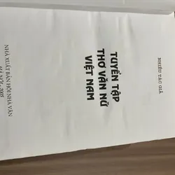 Thơ văn nữ Việt Nam - hơn 850 trang, bìa cứng  697134