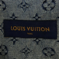 Áo khoác denim LOUIS VUITTON Monogram Patchwork NIGO HMA16EUZD - Hàng hiệu Chính hãng 892677