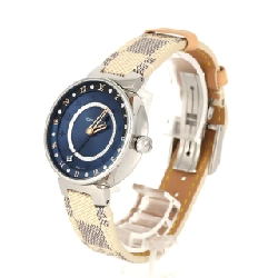 Louis Vuitton Tambour Dual Time･12P･Circle D QA142 SS Quartz - Hàng hiệu Authentic 874976