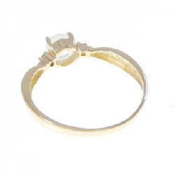 K18YG Nhẫn Đá Mặt Trăng - Hàng hiệu Chính hãng 853402