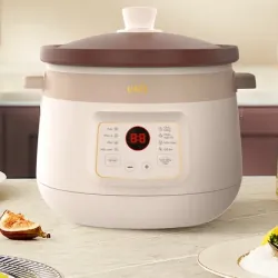 Nồi kho hầm đa năng UNIE USC308 dung tích 3L, lòng nồi gốm tử sa 798102