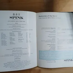 World Banknotes - Spink September 2006 590051