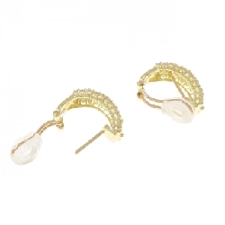 K18YG Bông tai/Khuyên tai kim cương 0.30CT - Hàng hiệu Chính hãng 870410