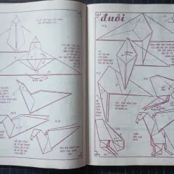 sách nghệ thuật xếp giấy origami Xb năm 1997 701595