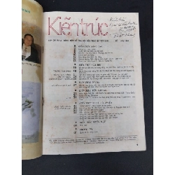 Kiến trúc 1 mới 70% ố có chữ ký trang đầu HCM1008 TẠP CHÍ, THIẾT KẾ, THỜI TRANG 924296