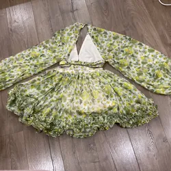 Đầm nữ size S, Dear*jose dưới 50 kg,, hở lưng. Chất liệu voan cao cấp. 1066626