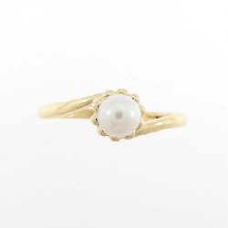 Nhẫn ngọc trai Akoya K18YG 4.3mm - Hàng hiệu Chính hãng 855274