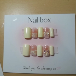 Nail box ngắn màu cute 302996