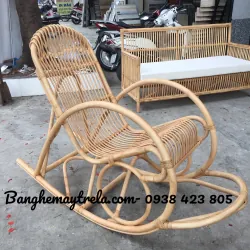 Ghế bập bênh mây tre cho người già 623760