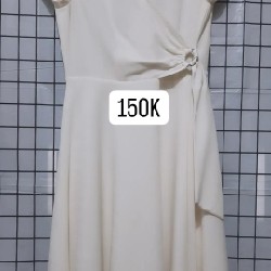 Váy trắng may thiết kế. Size M  < 55kg fit. 150K. Đã mặc 2 lần 67258