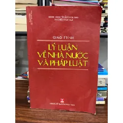Lý luận về nhà nước và pháp luật – Đinh Ngọc Thắng & Nguyễn Văn Đại