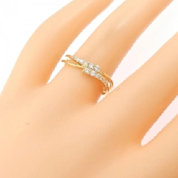 Nhẫn kim cương K18YG 0.20CT - Hàng hiệu chính hãng 850354