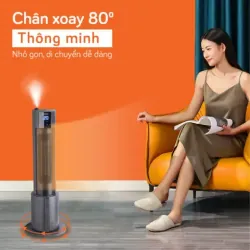 Máy sưởi gốm UNIE UE-129 2200W phun sương tạo ẩm, làm ấm nhanh, an toàn 4 mùa CHÍNH HÃNG 575701