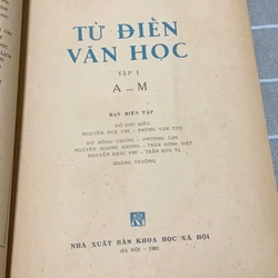 Từ điển văn học A-M, N-Y - xuất bản 1984- khổ lớn 545114
