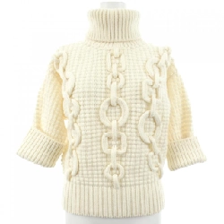 HERMES DO RE BOUCLES 3H2642D9 Áo len - Hàng hiệu Chính hãng