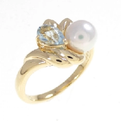 Nhẫn ngọc trai Akoya Pola 6.4mm - Hàng hiệu Authentic