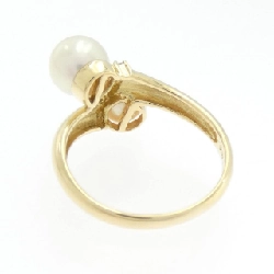 Nhẫn ngọc trai Akoya K18YG 671058