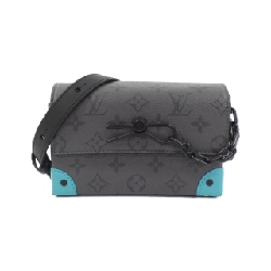 Túi đeo vai Louis Vuitton Monogram Eclipse Reverse Steamer Wallet M11496