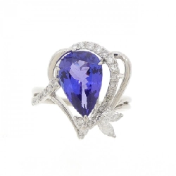 Nhẫn Tanzanite PT900 2.92CT - Hàng hiệu Authentic 855004