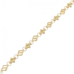 K18YG Vòng tay - Hàng hiệu Chính hãng