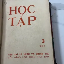 12 số tạp chí Học Tập năm 1962 798728