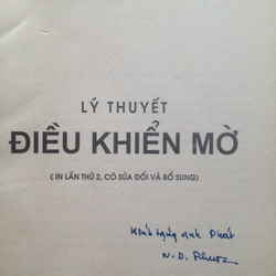 LÝ THUYẾT ĐIỀU KHIỂN MỜ 495328