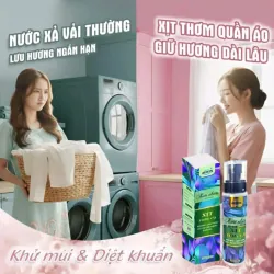 Nước Xịt Thơm Vải AURIN chai 200g Hương Thiên Nhiên Giúp Làm Thơm, Khử Mùi Âm Mốc Hiệu Quả 1025411