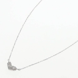 K10WG Dây chuyền kim cương hình trái tim 0.1CT - Hàng hiệu Chính hãng 859587