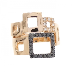 Nhẫn kim cương K18PG/K18BG 0.20CT 669183