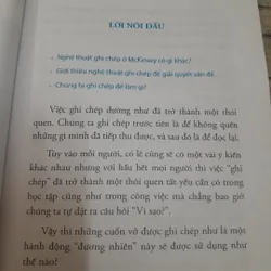 Nghệ thuật Ghi chép- Bí quyết thành công của Cty Mckinsey. Sachiyo Oshima 688812