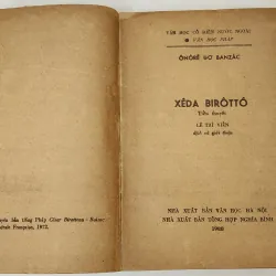 Tác phẩm VH cổ điển của đại văn hào H. De Balzac: CESAR BIROTTEAU 791746