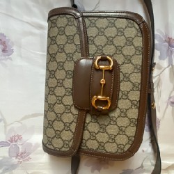 Túi Gucci Horsebit hàng real size lớn có hộp có bill 48653