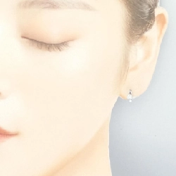 K18WG Bông tai kim cương - Hàng hiệu Authentic 868485