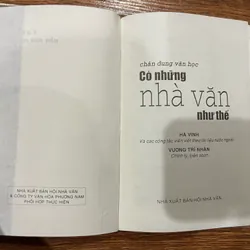 Có những nhà văn như thế - Chân dung văn học (k3) 563822