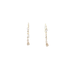 K10YG Bông tai kim cương - Hàng hiệu Authentic