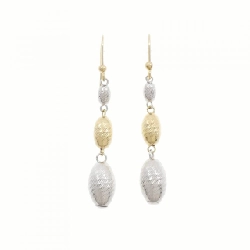 Bông tai 750YG/750WG - Hàng hiệu Authentic