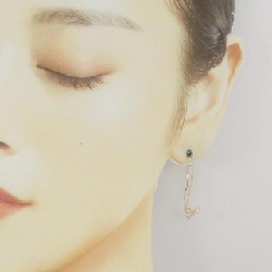 K10YG Bông tai hình trái tim - Hàng hiệu Chính hãng 870048